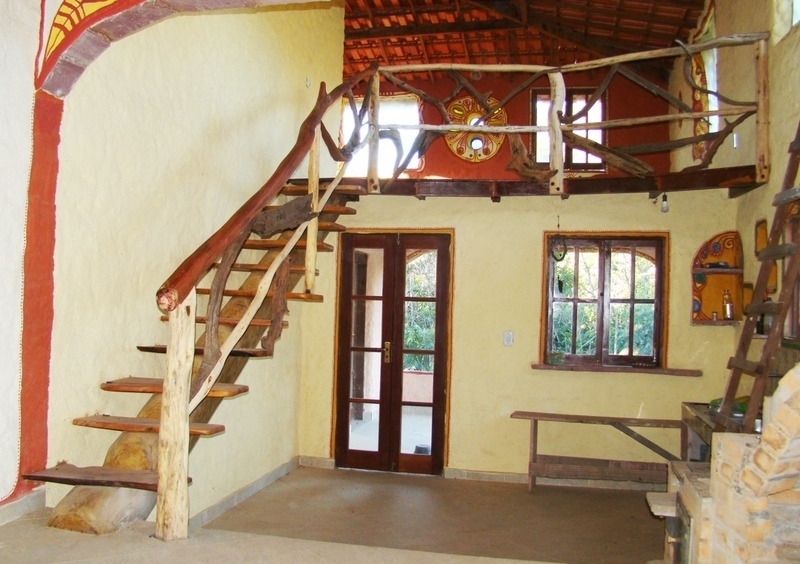 Oficina canjerana vale do capao caeté acu carpintaria ecologica escada artesanal